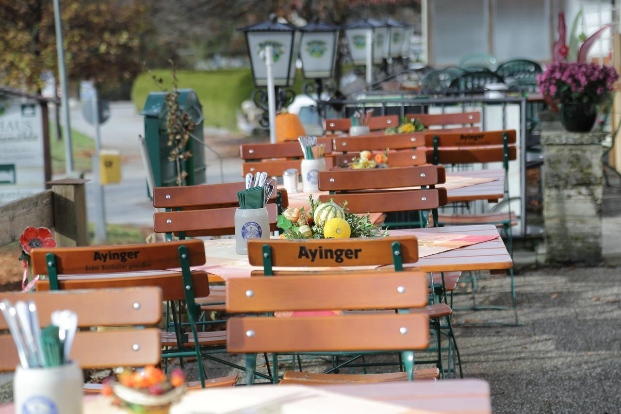 Gasthaus Zur Moosmuehle Huglfing Exterior foto