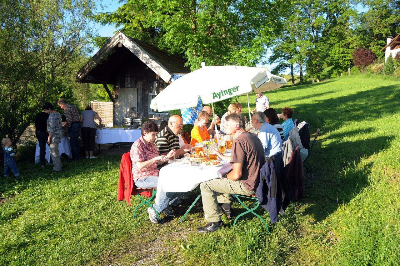 Gasthaus Zur Moosmuehle Huglfing Exterior foto
